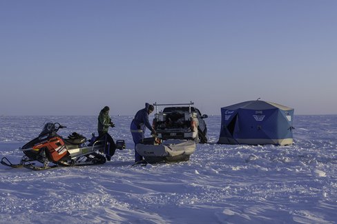 Best ice fishing live game in Canada